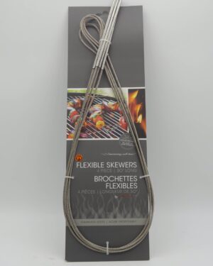 Outset Flex Skewers Set Of 4 Stainless Steel