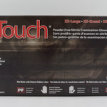 Intouch Black Nitrile Exam Glove 6mil Large