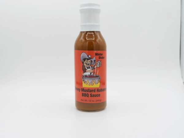 Mister Dister Honey Mustard Habanero Bbq Sauce