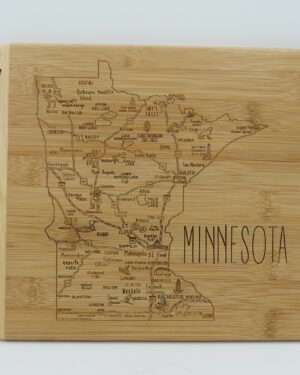 Totally Bamboo Minnesota Slice Of Life Cutting Board