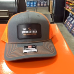 The Smokestack Orange & Gray Patch Hat