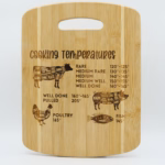 Medium Bamboo Cutting Board W/handle