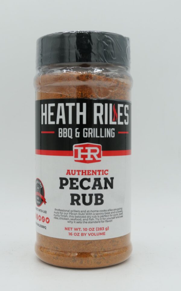 Heath Riles Pecan Rub 16oz