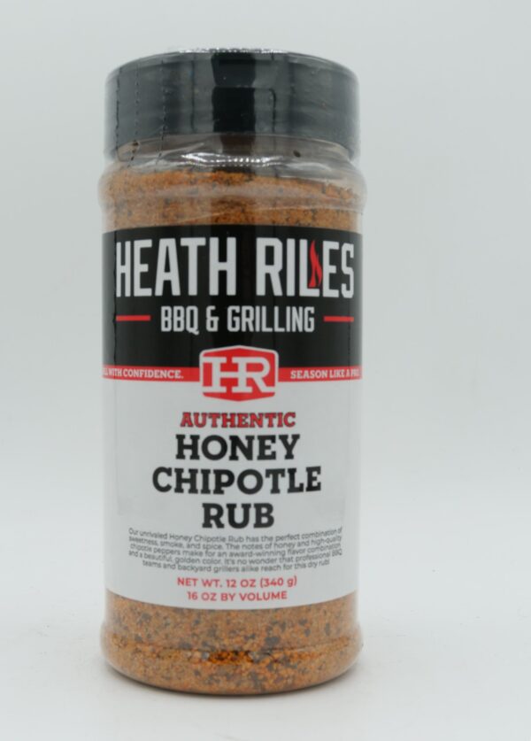 Heath Riles Honey Chipotle Rub 16oz