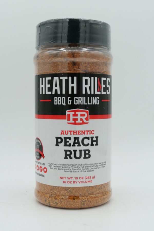 Heath Riles Peach Rub 16oz
