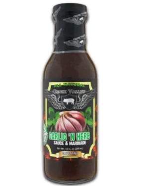 Croix Valley Garlic ‘n Herb Sauce & Marinade 12oz
