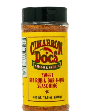 Cimarron Docs Bbq Sweet Rib Rub 11.8oz