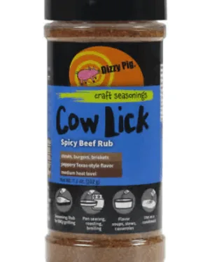 Dizzy Pig Cow Lick Spicy Beef Rub