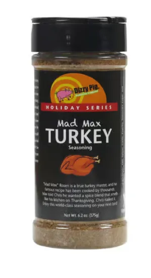 Dizzy Pig Mad Max Turkey Seasoning