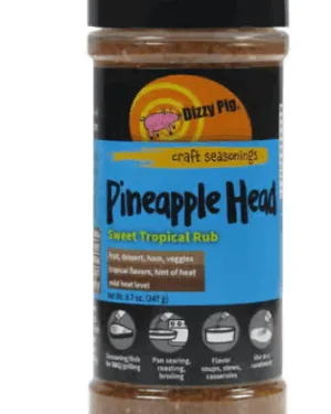 Dizzy Pig Pineapple Head Sweet Tropical Rub