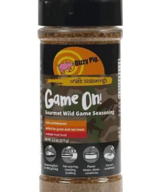 Dizzy Pig Game On Wild Game Seasoning