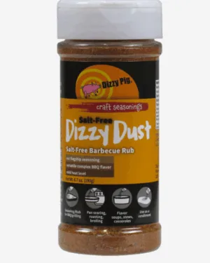 Dizzy Pig Salt Free Dizzy Dust Bbq Rub