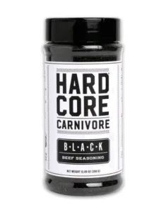 Hardcore Carnivore Black Seasoning
