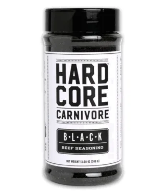 Hardcore Carnivore Black Seasoning