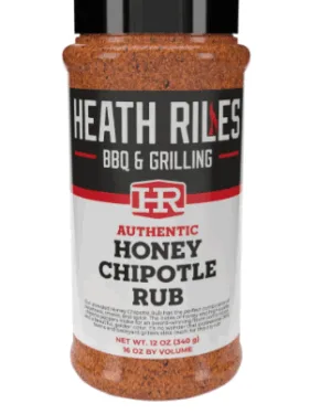 Heath Riles Honey Chipotle Rub 16oz