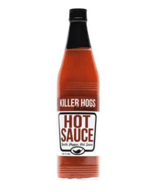 Killer Hogs Bbq Garlic Pepper Hot Sauce
