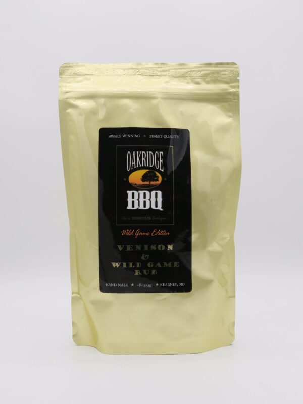 Oak Ridge Bbq Venison & Wild Game Run 1lb