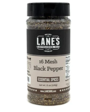 Lanes Bbq 16 Mesh Black Pepper
