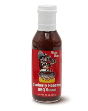 Mister Dister Cranberry Habanero Bbq Sauce