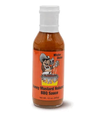 Mister Dister Honey Mustard Habanero Bbq Sauce
