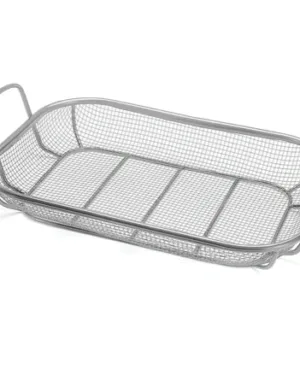 Outset Stainless Steel Grill Basket For Grilling And Roasting
