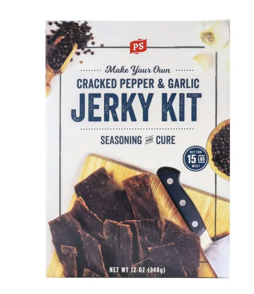 Ps Seasoning Cracked Pepper And Garlic Jerky Kit