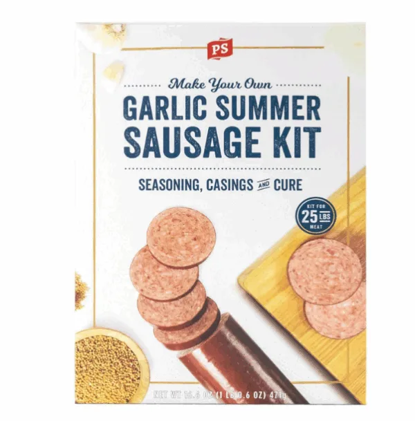 Ps Seasoning Garlic Summer Sausage Making Kit