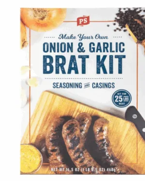 Ps Seasoning Onion And Garlic Brat Kit