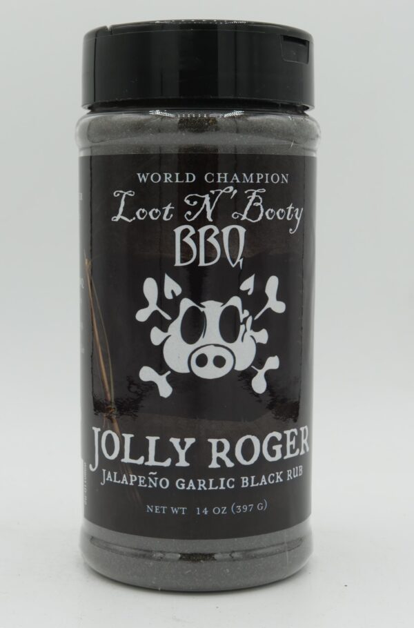 Loot N’ Booty Jolly Roger Jalapeño Garlic Black Rub