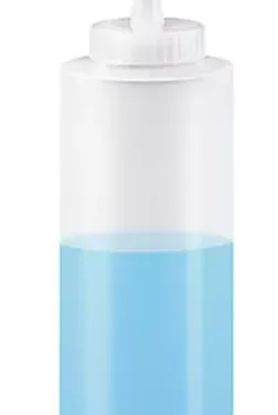 12oz Cylinder Squeeze Bottle
