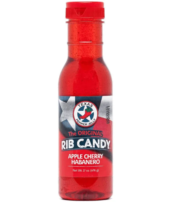 Texas Pepper Jelly Apple Cherry Habanero Rib Candy