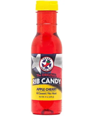 Texas Pepper Jelly Apple Cherry Rib Candy