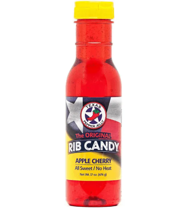 Texas Pepper Jelly Apple Cherry Rib Candy