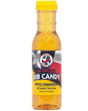 Texas Pepper Jelly Apple Cinnamon Rib Candy