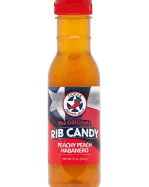 Texas Pepper Jelly Peachy Peach Habanero Rib Candy