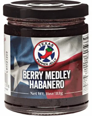 Texas Pepper Jelly Berry Medley Habanero Pepper Jelly