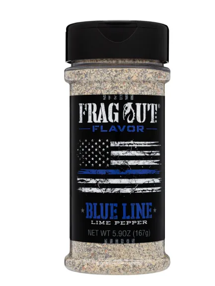 Frag Out Blue Line