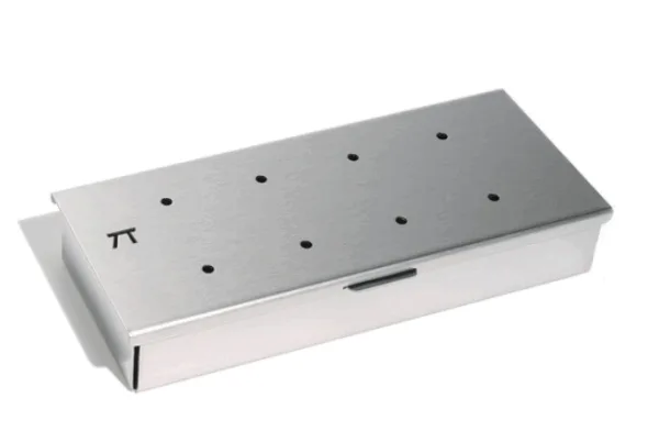 Wood Chip Smoking Box, Stainless Steel