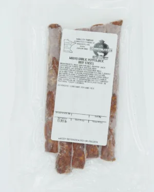 Malloy Farms Garlic Pepperjack Beef Sticks
