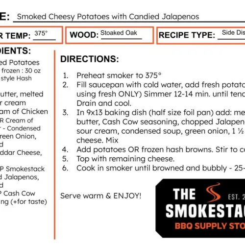 Smoked Cheesy Potatoes (1)