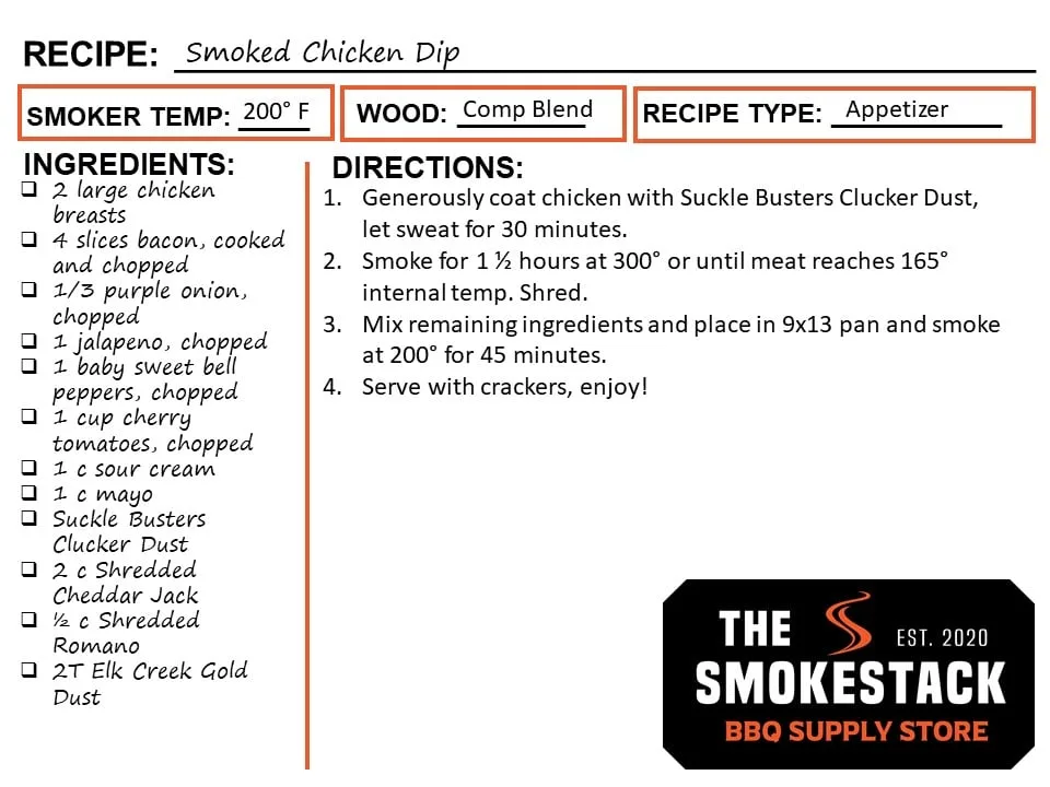 Smoked Chicken Dip
