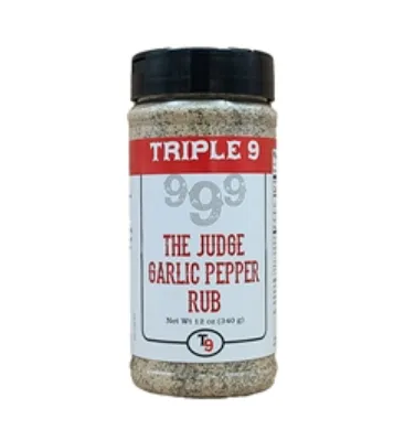 The Judge Hot Garlic Pepper Rub