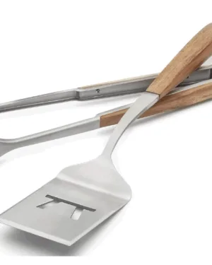Jackson Acacia Spatula And Tong Set