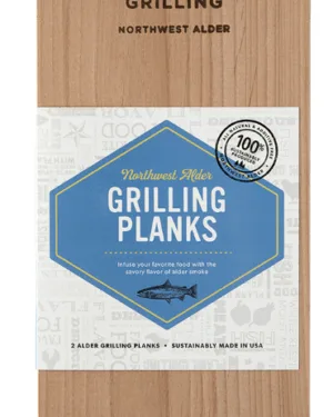 5x15 Grilling Plank 2 Pack Alder