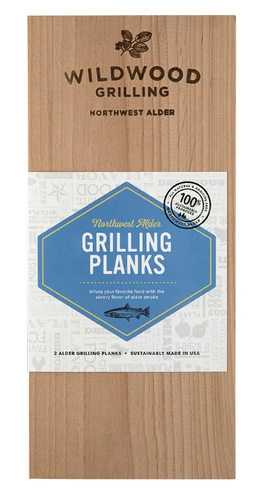 5x15 Grilling Plank 2 Pack Alder