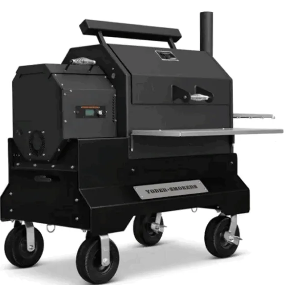 Yoder Ys640 Comp Cart W/ Drawer (black)