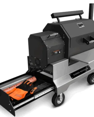 Yoder Ys640 Comp Cart W/drawer (silver)