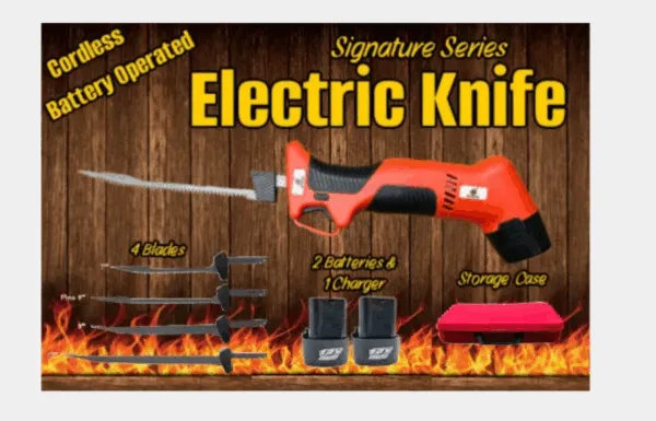 Butcher Bbq Cordless Electric Filet Knife