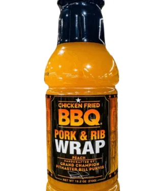 Chicken Fried Bbq Peach Pork & Rib Wrap