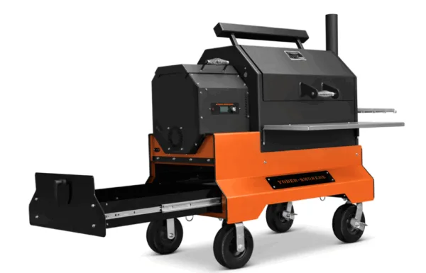 Yoder Ys640 Comp Cart (orange) W/ Drawer